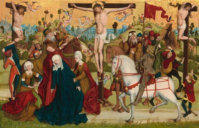Golgata, ca. 14701480. av Master of the Death of Saint