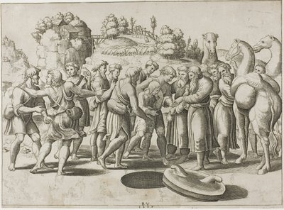 Joseph såld av sina bröder av Master of the Die