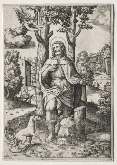 Saint-Roch av Master of the Die