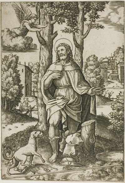 St. Roch av Master of the Die