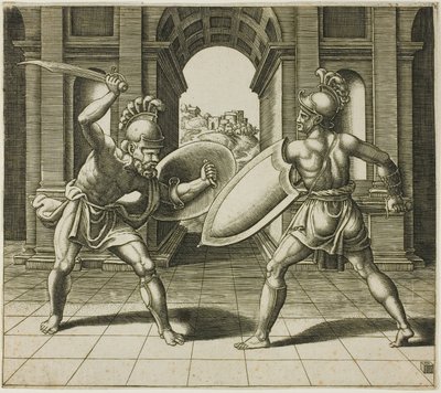 De två gladiatorerna av Master of the Die