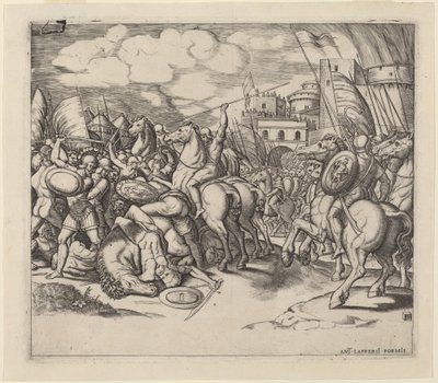 Scipios seger över Syphax av Master of the Die