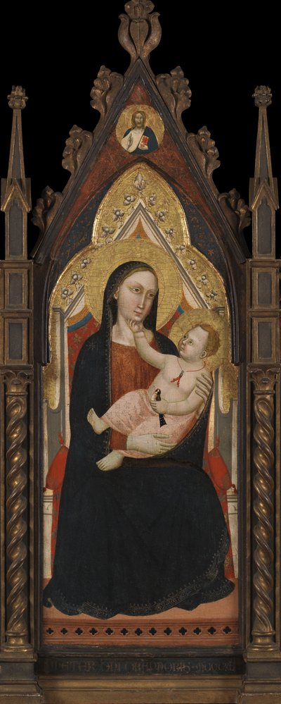 Jungfru och barn av Master of the Dominican Effigies