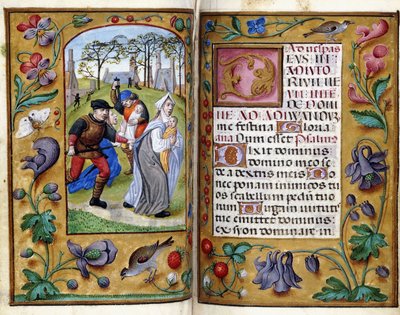 Massaker av de oskyldiga, ca 1490 av Master of the Dresden Prayer Book