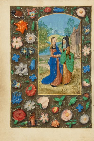 Besöket av Master of the Dresden Prayer Book