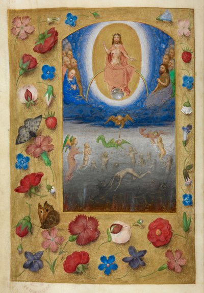 Den sista domen. av Master of the Dresden Prayer Books