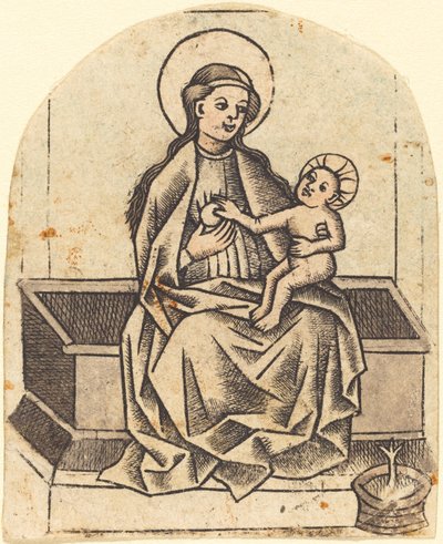 Madonna och barn av Master of the Dutuit Mount of Olives