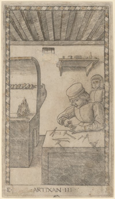 De gjorde (de gjorde) av Master of the E Series Tarocchi