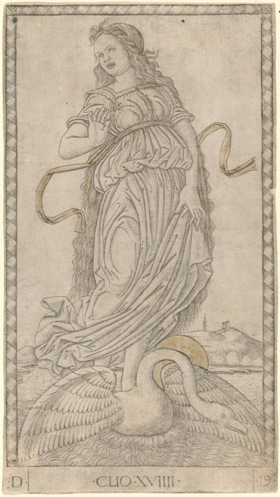 Clio av Master of the E Series Tarocchi