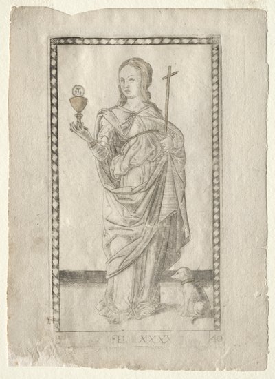 Faith (från Tarocchi, serie B: Cosmic Principles and Virtues, #40) av Master of the E Series Tarocchi