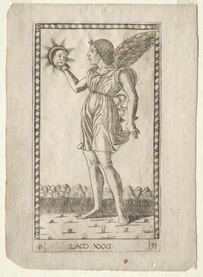 Genius of the Sun (från Tarocchi, serie B: Cosmic Principles and Virtues, #31) av Master of the E Series Tarocchi