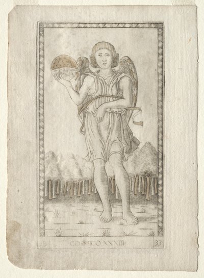 Genius of the World (från Tarocchi, serie B: Cosmic Principles and Virtues, #33) av Master of the E Series Tarocchi
