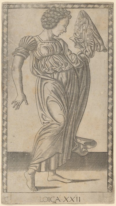 Loica (logik) av Master of the E Series Tarocchi