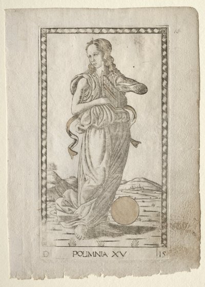 Polyhymnia (heroiska hymner) (från Tarocchi-serien D: Apollo and the Muses, #15) av Master of the E Series Tarocchi