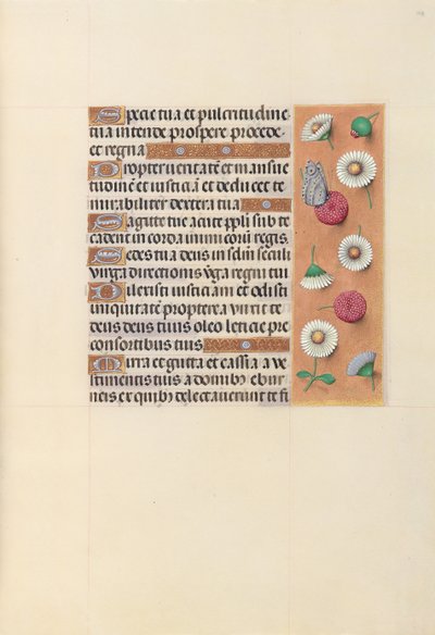 Hours of Queen Isabella the Catholic, Queen of Spain: Fol. 104r, c. 1500. av Master of the First Prayerbook of Maximillian