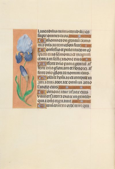 Hours of Queen Isabella the Catholic, Queen of Spain: Fol. 107v, c. 1500. av Master of the First Prayerbook of Maximillian