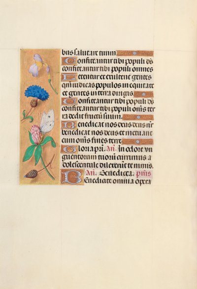 Hours of Queen Isabella the Catholic, Queen of Spain: Fol. 118v, c. 1500. av Master of the First Prayerbook of Maximillian