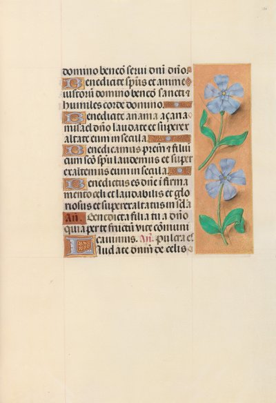 Hours of Queen Isabella the Catholic, Queen of Spain: Fol. 120r, c. 1500. av Master of the First Prayerbook of Maximillian