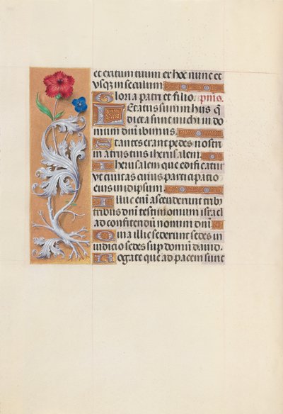 Hours of Queen Isabella the Catholic, Queen of Spain: Fol. 133v, c. 1500. av Master of the First Prayerbook of Maximillian