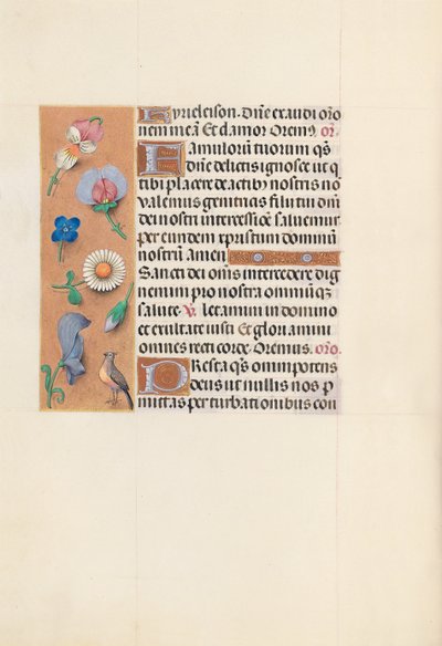 Hours of Queen Isabella the Catholic, Queen of Spain: Fol. 144v, c. 1500. av Master of the First Prayerbook of Maximillian