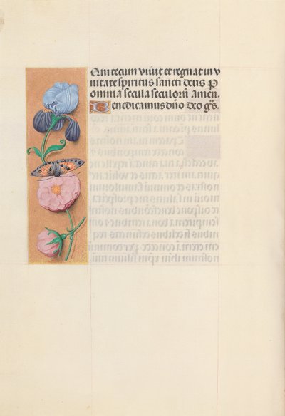 Hours of Queen Isabella the Catholic, Queen of Spain: Fol. 145v, c. 1500. av Master of the First Prayerbook of Maximillian