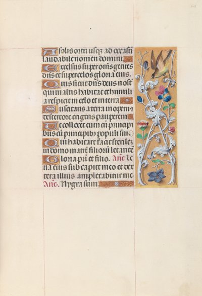 Hours of Queen Isabella the Catholic, Queen of Spain: Fol. 148r, c. 1500. av Master of the First Prayerbook of Maximillian
