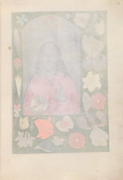 Hours of Queen Isabella the Catholic, Queen of Spain: Fol. 14r, c. 1500. av Master of the First Prayerbook of Maximillian