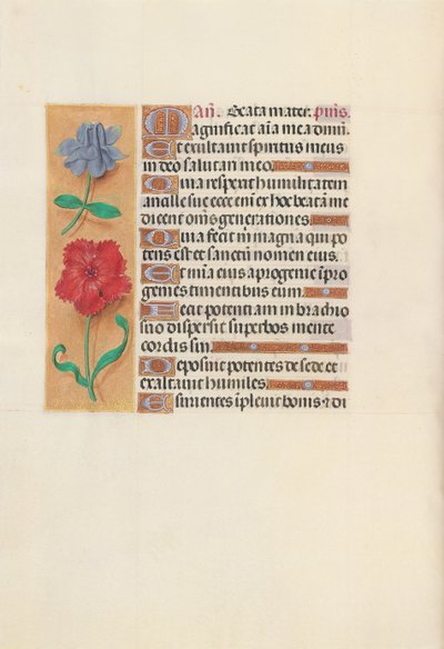 Hours of Queen Isabella the Catholic, Queen of Spain: Fol. 151v, c. 1500. av Master of the First Prayerbook of Maximillian