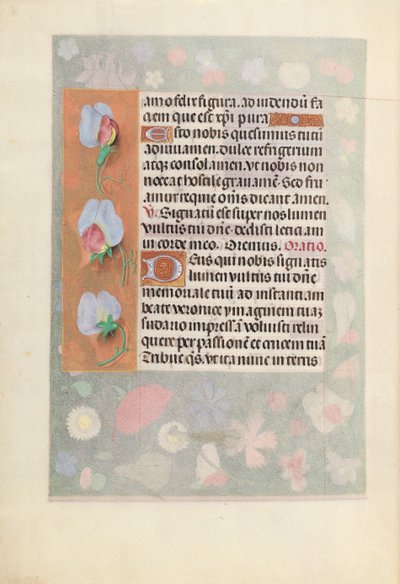 Hours of Queen Isabella the Catholic, Queen of Spain: Fol. 15v, c. 1500. av Master of the First Prayerbook of Maximillian