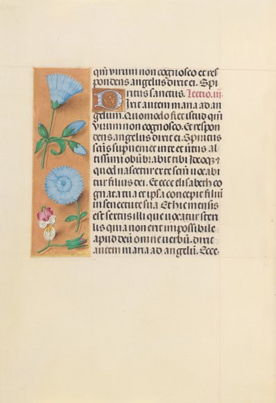 Hours of Queen Isabella the Catholic, Queen of Spain: Fol. 163v, c. 1500. av Master of the First Prayerbook of Maximillian