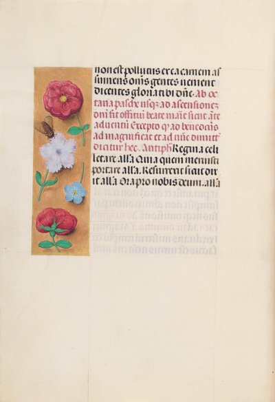 Hours of Queen Isabella the Catholic, Queen of Spain: Fol. 166v, c. 1500. av Master of the First Prayerbook of Maximillian