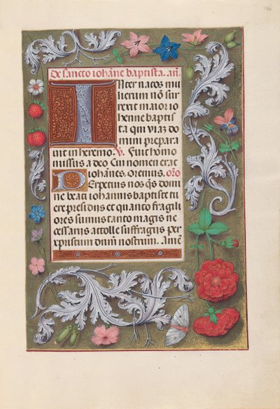 Hours of Queen Isabella the Catholic, Queen of Spain: Fol. 170r, c. 1500. av Master of the First Prayerbook of Maximillian