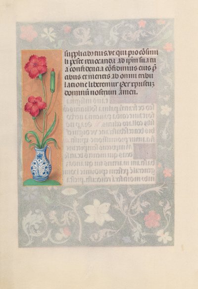 Hours of Queen Isabella the Catholic, Queen of Spain: Fol. 178v, c. 1500. av Master of the First Prayerbook of Maximillian