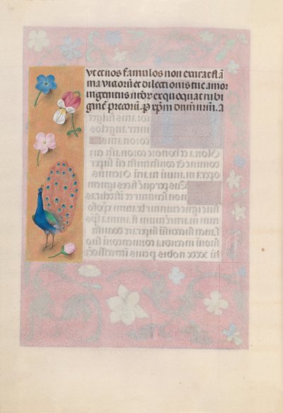 Hours of Queen Isabella the Catholic, Queen of Spain: Fol. 180v, ca. 1500. av Master of the First Prayerbook of Maximillian