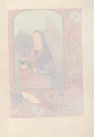 Hours of Queen Isabella the Catholic, Queen of Spain: Fol. 191r, ca. 1500. av Master of the First Prayerbook of Maximillian