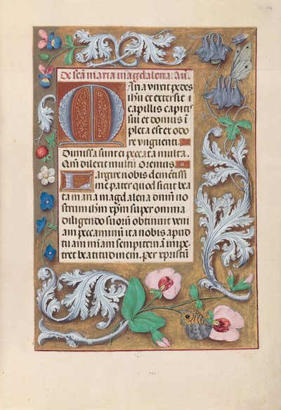 Hours of Queen Isabella the Catholic, Queen of Spain: Fol. 194r, ca. 1500. av Master of the First Prayerbook of Maximillian