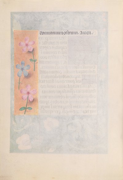 Hours of Queen Isabella the Catholic, Queen of Spain: Fol. 194v, c. 1500. av Master of the First Prayerbook of Maximillian