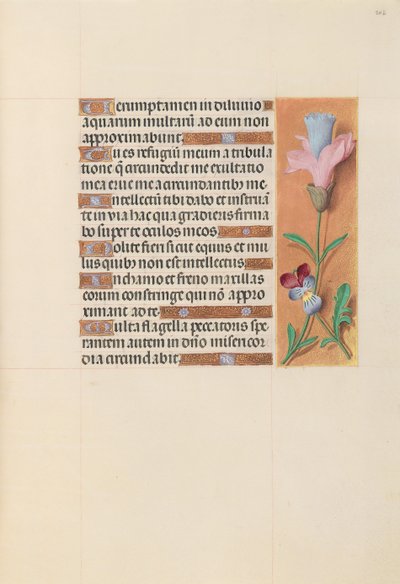 Hours of Queen Isabella the Catholic, Queen of Spain: Fol. 202r, c. 1500. av Master of the First Prayerbook of Maximillian