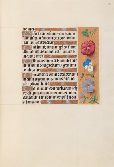 Hours of Queen Isabella the Catholic, Queen of Spain: Fol. 203r, c. 1500. av Master of the First Prayerbook of Maximillian