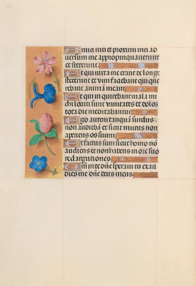 Hours of Queen Isabella the Catholic, Queen of Spain: Fol. 203v, c. 1500. av Master of the First Prayerbook of Maximillian