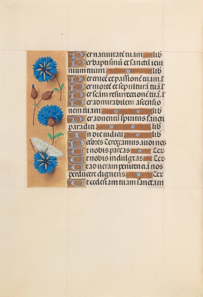 Hours of Queen Isabella the Catholic, Queen of Spain: Fol. 213v, c. 1500. av Master of the First Prayerbook of Maximillian