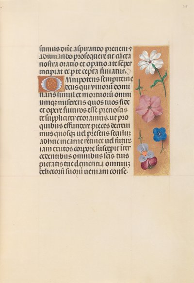 Hours of Queen Isabella the Catholic, Queen of Spain: Fol. 218r, c. 1500. av Master of the First Prayerbook of Maximillian