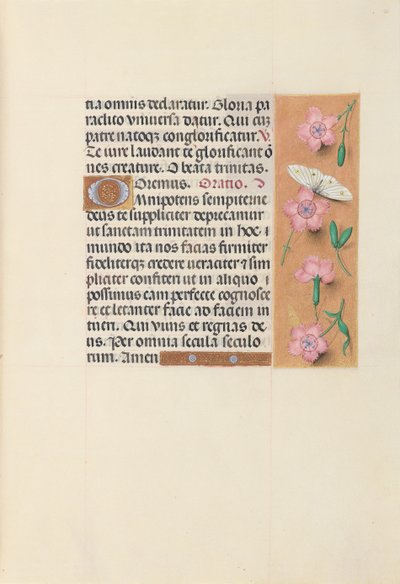 Hours of Queen Isabella the Catholic, Queen of Spain: Fol. 21r, c. 1500. av Master of the First Prayerbook of Maximillian