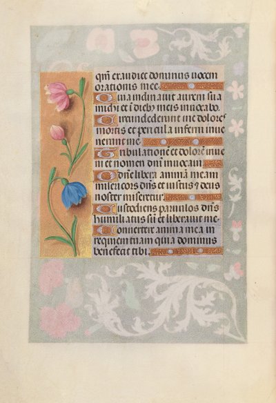 Hours of Queen Isabella the Catholic, Queen of Spain: Fol. 220v, c. 1500. av Master of the First Prayerbook of Maximillian