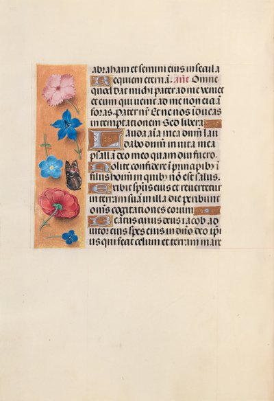 Hours of Queen Isabella the Catholic, Queen of Spain: Fol. 224v, c. 1500. av Master of the First Prayerbook of Maximillian