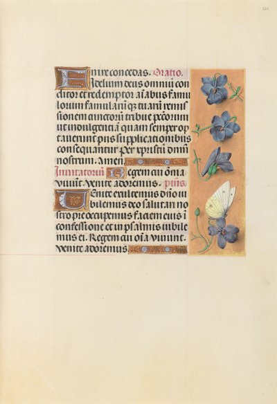 Hours of Queen Isabella the Catholic, Queen of Spain: Fol. 226r, c. 1500. av Master of the First Prayerbook of Maximillian