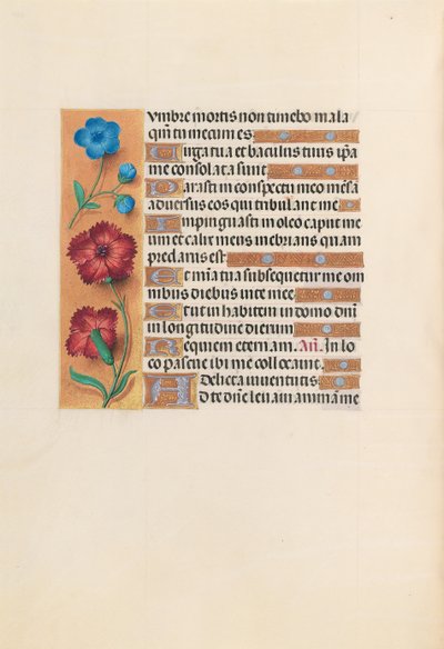 Hours of Queen Isabella the Catholic, Queen of Spain: Fol. 233v, c. 1500. av Master of the First Prayerbook of Maximillian