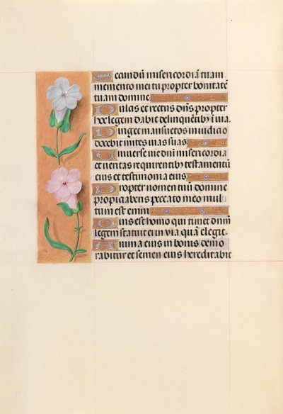 Hours of Queen Isabella the Catholic, Queen of Spain: Fol. 234v, c. 1500. av Master of the First Prayerbook of Maximillian