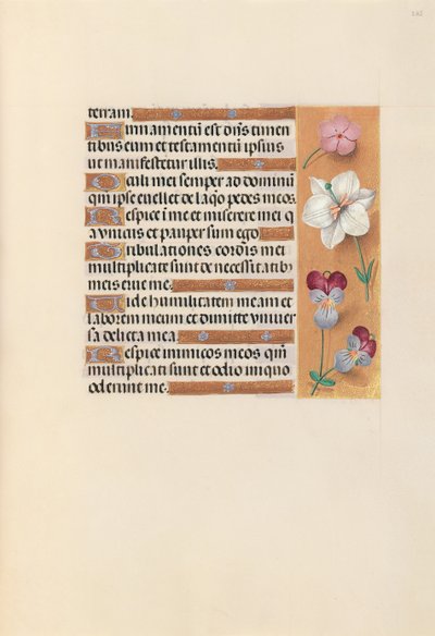 Hours of Queen Isabella the Catholic, Queen of Spain: Fol. 235r, c. 1500. av Master of the First Prayerbook of Maximillian
