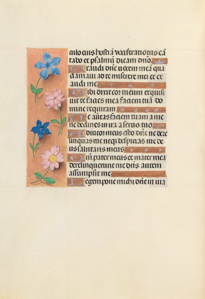 Hours of Queen Isabella the Catholic, Queen of Spain: Fol. 236v, c. 1500. av Master of the First Prayerbook of Maximillian